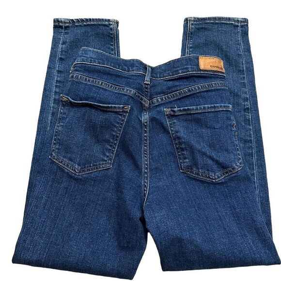 Express super high rise mom jean size 00r - Picture 5 of 5